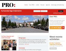 Tablet Screenshot of pro-site.nl