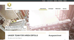 Desktop Screenshot of pro-site.com